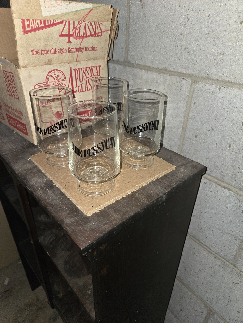 Clear Glass Tumbler - Set of 4